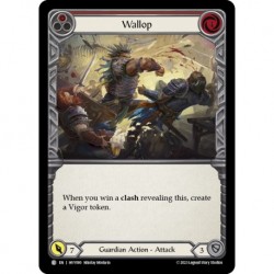 Rainbow Foil - Wallop (Red) - Flesh And Blood TCG