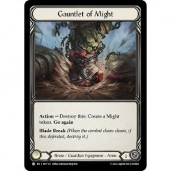 Cold Foil - Gauntlet of Might - Flesh And Blood TCG