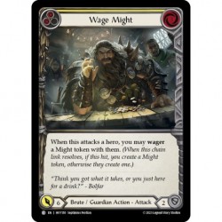 Rainbow Foil - Wage Might (Yellow) - Flesh And Blood TCG