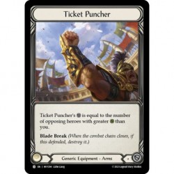 Cold Foil - Ticket Puncher - Flesh And Blood TCG