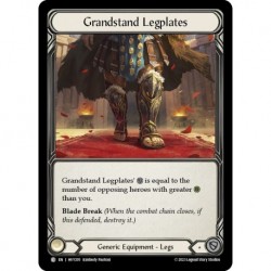 Cold Foil - Grandstand Legplates - Flesh And Blood TCG