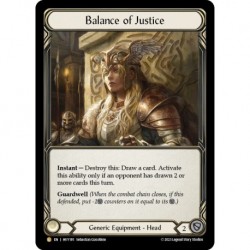 VF COLD FOIL - Balance of Justice - Flesh And Blood TCG