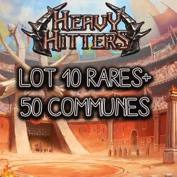 VF - LOT 10 Rares + 50 Communes Heavy Hitters