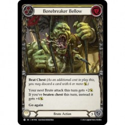 VF - Rainbow Foil - Beuglement brise - os (Yellow) - Flesh And Blood TCG
