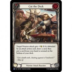 VF - Rainbow Foil - Couper les cartes (Red) - Flesh And Blood TCG