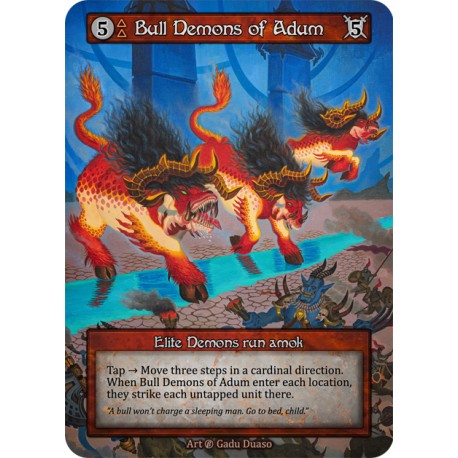 Bull Demons of Adum Sorcery TCG