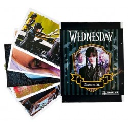 Paquet de 5 Stickers Wednesday (Mercredi) Panini