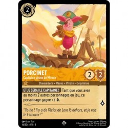 Porcinet Capitaine Pirate de Winnie - Lorcana TCG