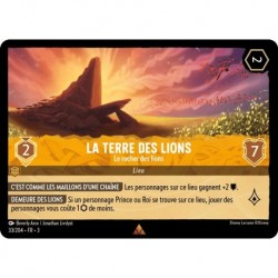 La terre des lions Le rocher des lions - Lorcana TCG