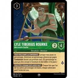 Lyle Tiberius Rourke Mercenaire fourbe - Lorcana TCG
