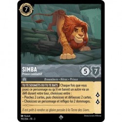 FOIL - Simba Prince combattif - Lorcana TCG