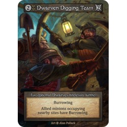 Dwarven Digging Team Sorcery TCG