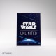 STAR WARS: UNLIMITED - ART SLEEVES - SPACE BLUE - GAMEGENIC