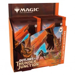 VO - 1 BOITE de 12 COLLECTOR'S BOOSTER OUTLAWS OF THUNDER JUNCTION - Magic The Gathering