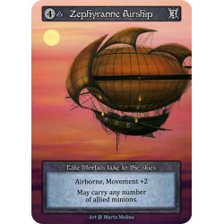 FOIL - Zephyranne Airship Sorcery TCG