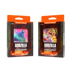 Collection de 2 Challenger Decks Godzilla & Mothra et King Ghidorah & Rodan - Universus TCG