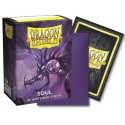 100 Protèges cartes Dual Matte Standard Size - Soul - Dragon Shield