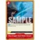 Blue Dragon Seal Water Stream - One Piece Card Game