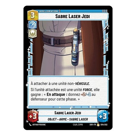 VF - STD - n°54 - Sabre Laser Jedi - Star Wars Unlimited