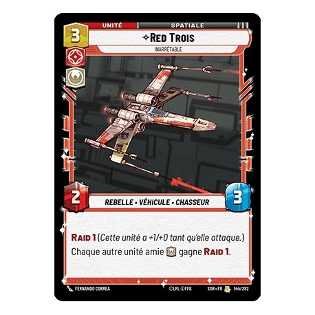 VF - STD - n°144 - Red Trois - Star Wars Unlimited