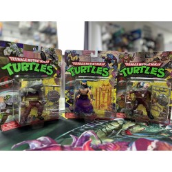 Pack de 3 Figurines Tortues Ninja: Shredder - Bebop - Rocksteady