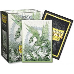 100 Protèges cartes - Anniversary Special Edition: GAIAL - Dual Matte Art Sleeves Dragon Shield