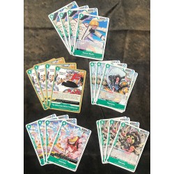 PLAYSET (Collection *4) - UC - Vert - OP06 - One Piece Card Game