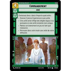 VF - FOIL - n°107 - Commandement - Star Wars Unlimited