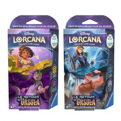 Collection des 2 Starters Decks - Le retour d’Ursula - Disney Lorcana
