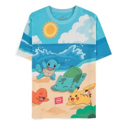 T-Shirt XL Homme - Pokemon: Beach Day
