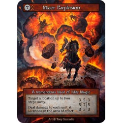 Major Explosion Sorcery TCG