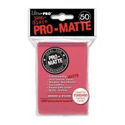 Protèges cartes Pro-Matte Ultra Pro - Fuchsia