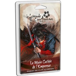 La Main Cachée de l’Empereur - Paquet de Clan Scorpion - La Légende des 5 Anneaux JCE