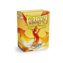 Protèges cartes Dragon Shield Matte Jaune / Yellow