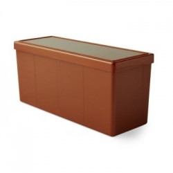 Four Compartment Box Dragon Shield - Copper