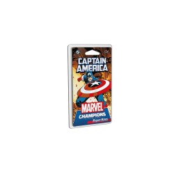 VF Captain America - Paquet Héros - Marvel Champions : Le Jeu de Cartes
