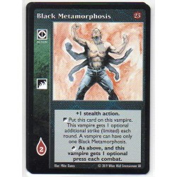 VO - Black Metamorphosis - Vampire The Eternal Struggle - VTES - V25