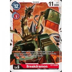BT1-026 Breakdramon Digimon Card Game