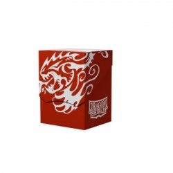 Deck Shell 100+ cartes - Rouge/Noir - Dragon Shield