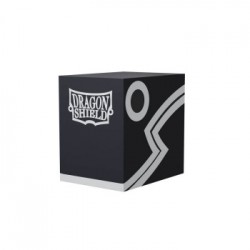 Deckbox Double Shell 150+ cartes - Noir/Noir - Dragon Shield