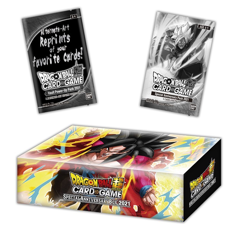 DRAGON BALL SUPER CARD GAME COFFRET SPECIAL ANNIVERSARY BOX NOEL 2019 !! 