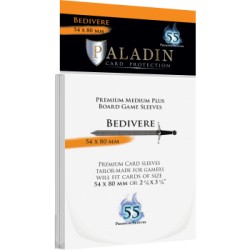 Sachet de 55 protèges cartes Premium Paladin - Bedivere - Medium Plus 54x80mm