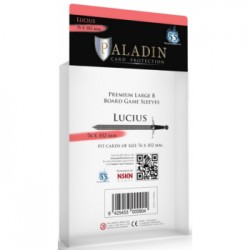 Sachet de 55 protèges cartes Premium Paladin - Lucius - Large B 76x102mm