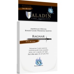 Sachet de 55 protèges cartes Premium Paladin - Ragnar - American Special 54x86mm