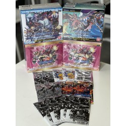 Lot 4 boites de boosters Série 1.0, Série 1.5, BT4 - Digimon Card Game