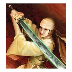 Paquet de 50 Protège-cartes - White Ninja - Shadowfist