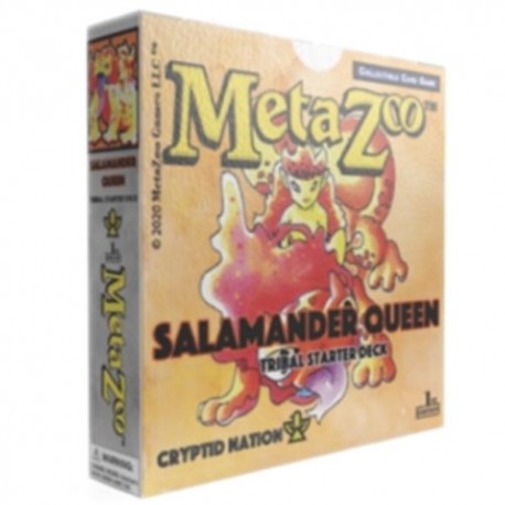 Salamander Queen Theme Deck Cryptid Nation - MetaZoo TCG