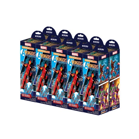 Brick de 10 Boosters Avengers Forever - Marvel HeroClix