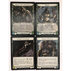 Lot Héro BRUTE + Arme + Equipement - History Pack Black Label VF - Flesh and Blood TCG