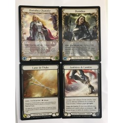 Lot Héro GUERRIER + Arme + Equipement - History Pack Black Label VF - Flesh and Blood TCG